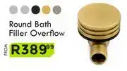 K Carrim Round Bath Filler Overflow (Priced From)-Each offer