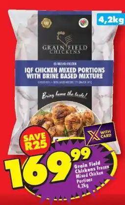 Shoprite Grain Field Chickens IQF Chicken Mixed Portions offer
