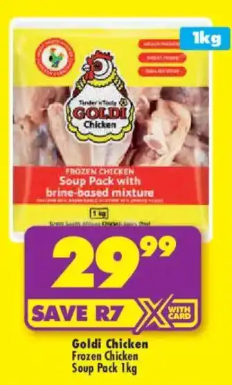 Goldi Chicken Frozen Chicken Soup Pack