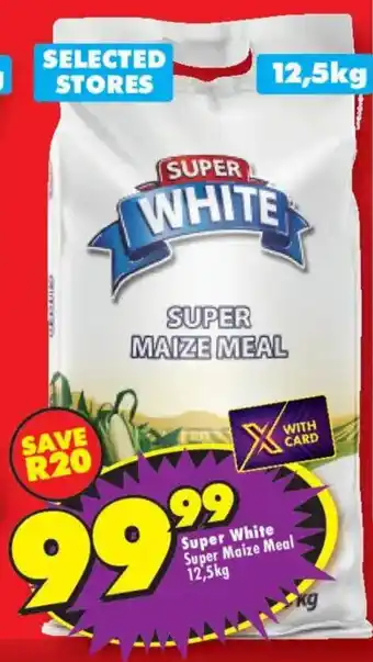Shoprite Super White Super Maize Meal offer