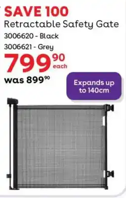 BabiesRUs Retractable Safety Gate offer