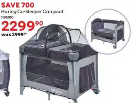 BabiesRUs Harley Co-Sleeper Campcot offer