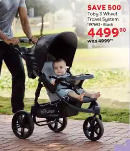 BabiesRUs Toby 3 Wheel Travel System offer