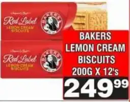 Advance Cash n Carry Bakers Lemon Cream Biscuits offer