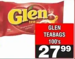 Advance Cash n Carry Glen Teabags offer