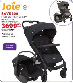 BabiesRUs Joie Muze LX Travel System offer