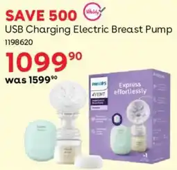 BabiesRUs USB Charging Electric Breast Pump offer