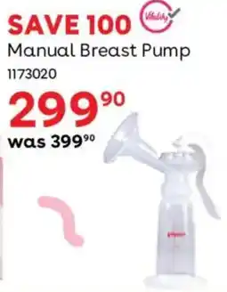 BabiesRUs Manual Breast Pump offer