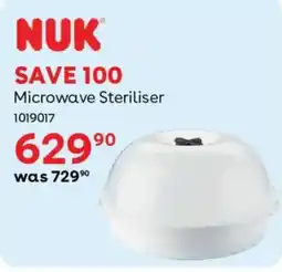 BabiesRUs NUK Microwave Steriliser offer