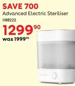 BabiesRUs Advanced Electric Steriliser offer