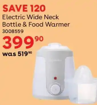 Electric Wide Neck Bottle & Food Warmer