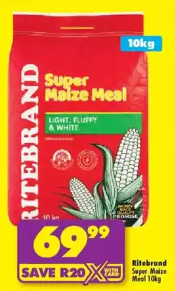 Shoprite Ritebrand Super Maize Meal offer