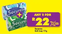 Shoprite Securex Bath Soap offer