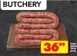Shoprite Frozen Chicken Sizzler offer