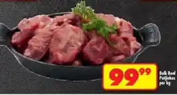 Shoprite Bulk Beef Potjiekos offer