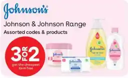 BabiesRUs Johnson's Johnson & Johnson Range Assorted offer