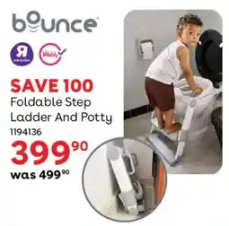 BabiesRUs Bounce Foldable Step Ladder And Potty offer