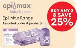 BabiesRUs Epi-Max Range Assorted offer