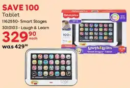BabiesRUs Fisher-Price Laugh & Learn Smart Stages Tablet offer