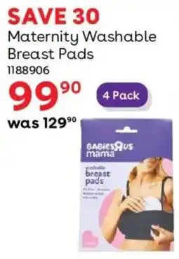 BabiesRUs Babies R Us mama washable breast pads offer