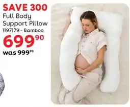 BabiesRUs Full Body Support Pillow offer