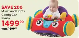 BabiesRUs Music And Lights Comfy Car offer
