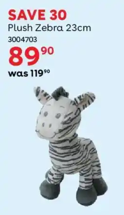 BabiesRUs Plush Zebra offer