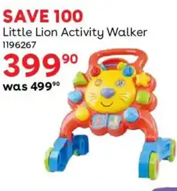 BabiesRUs Little Lion Activity Walker offer