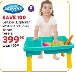 BabiesRUs Playgro Sensory Explorer Water And Sand Table offer