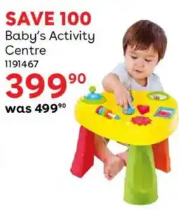 BabiesRUs Baby's Activity Centre offer