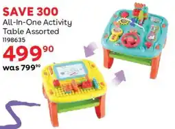 BabiesRUs All-In-One Activity Table Assorted offer