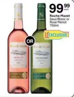 Liquor City Roche Mazet Sauv/Blanc or Rosé Merlot offer