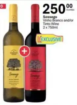 Liquor City Sossego Vinho Branco and/or Tinto Wine offer