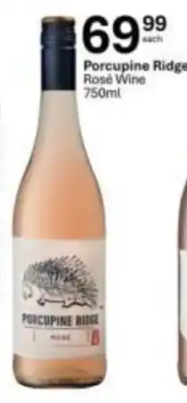 Liquor City Porcupine Ridge Rosé Wine offer
