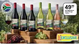 Liquor City LC Signature Wine Range offer