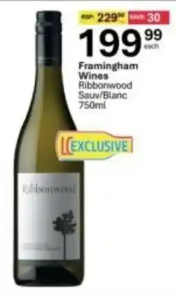 Liquor City Framingham Wines Ribbomwood Sauv/Blanc offer