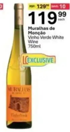 Liquor City Murathas de Monção Vinho Verde White Wine offer
