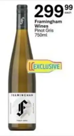 Liquor City Framingham Wines Pinot Gris offer