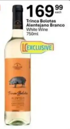 Liquor City Trinca Bolotas Alentejano Branco White Wine offer
