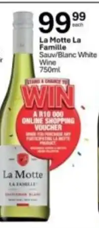Liquor City La Motte La Famille Sauv/Blanc White Wine offer