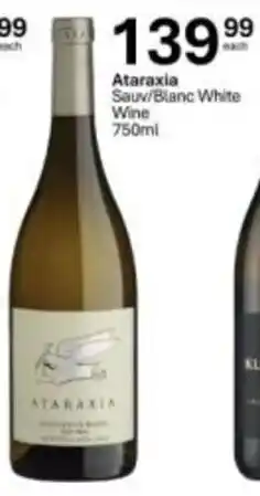 Liquor City Ataraxia Sauvignon Blanc white wine offer