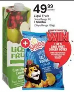 Liquor City Liqui Fruit + Simba offer