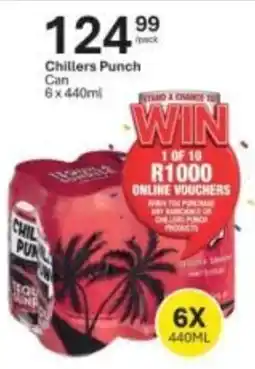 Liquor City Chillers Punch offer