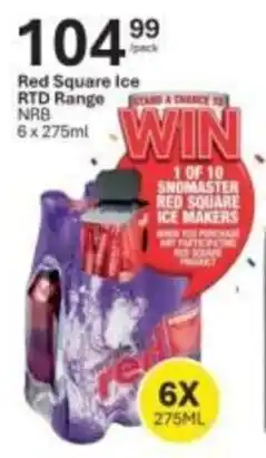 Liquor City Red Square Ice RTD Range offer