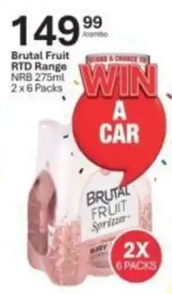 Liquor City Brutal Fruit RTD Range offer