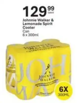 Johnnie Walker & Lemonade Spirit Cooler Can