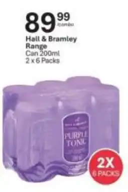 Liquor City Hall & Bramley Purple Tonic offer