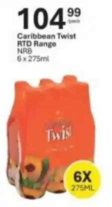 Liquor City Caribbean Twist RTD Range NRB offer