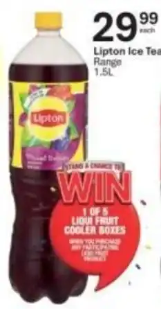Liquor City Lipton Ice Tea offer