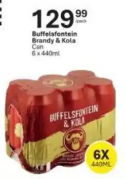 Liquor City Buffelsfontein Brandy & Kola offer